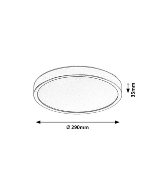 Kanlux 75081 Maurec Vonkajšie stropné svietidlo LED 18W CCT IP44