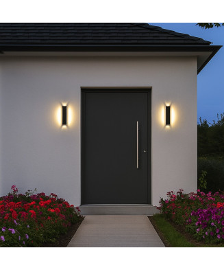 Kanlux 77077 Pemba vonkajšie nástenné svietidlo LED 18W IP54