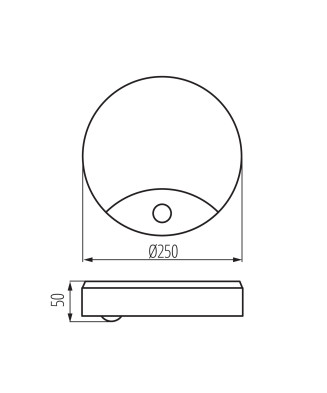 Kanlux SANSO LED 15W-NW-SE