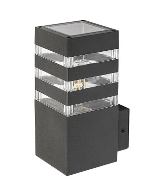 Kanlux 7379 Ankara nástenné vonkajšie svietidlo 1xE27 max. LED 12W IP44