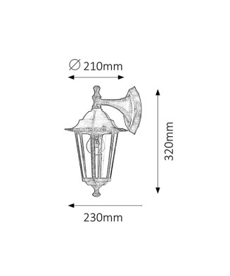 Svietidlo Velence 8232 RABALUX