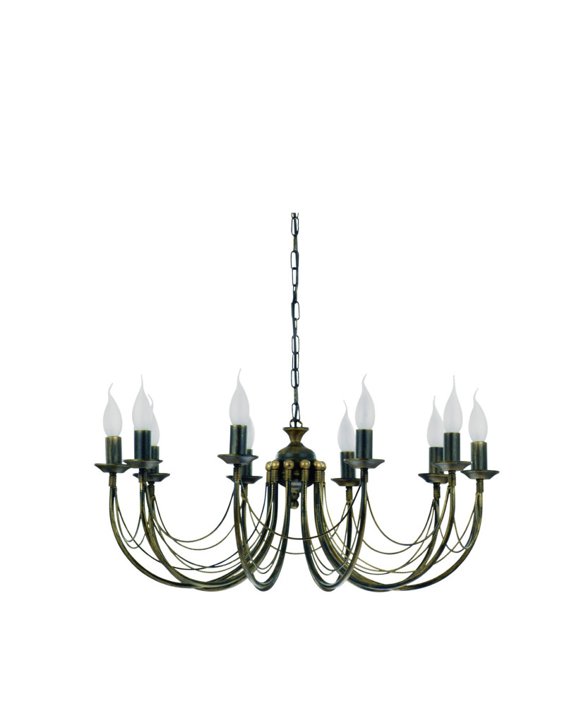 Nowodvorski ARES 206 závesné svietidlo,luster 10xE14 60W