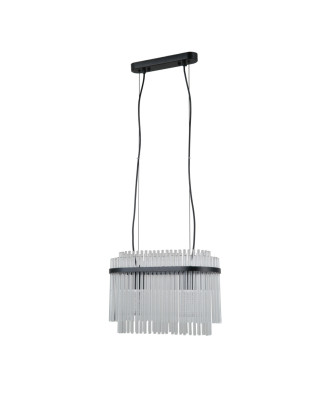 Italux Bonte PND-40929-2A-BK závesné svietidlo 2xE27  čierna matná