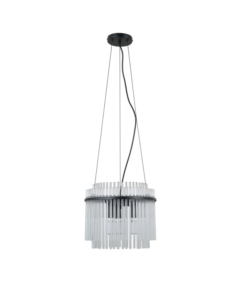 Italux Bonte PND-40929-3A-BK závesné svietidlo 3xE14 40W čierna matná