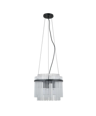 Italux Bonte PND-40929-3A-BK závesné svietidlo 3xE14 40W čierna matná