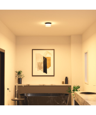 Italux Enios PLF-63829-BK stropné svietidlo LED 9W 1000lm 2800K/4000K/6000K IP65