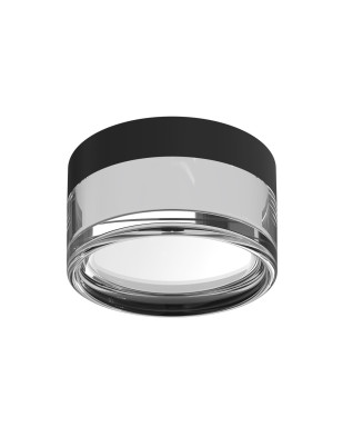 Italux Enios PLF-63829-BK stropné svietidlo LED 9W 1000lm 2800K/4000K/6000K IP65