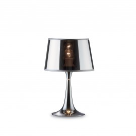 Stolová lampa Ideal lux 032368 LONDON CROMO TL1 SMALL 1xE27 60W